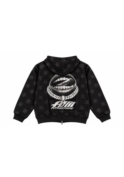 Felpa con strass ARTSUPERMONEY KIDS | SMJST05024BL